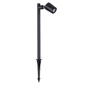 Stojąca lampa z regulacją do ogrodu TRASERA LE75163 IP65 czarna