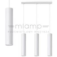 LAMPA wisząca SL.0325 metalowa OPRAWA zwis tuby białe