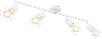 Sufitowa lampa Xara 54802W-4 druciane reflektorki białe