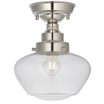 Sufitowa lampa vintage L&-196170 Light& do przedpokoju nikiel