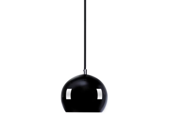 Wisząca lampa nowoczesna Noa do sypialni nad łóżko czarna