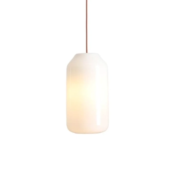 Wisząca ceglana lampa FLASK szklana 1xE27 salonowa 8500G24_M