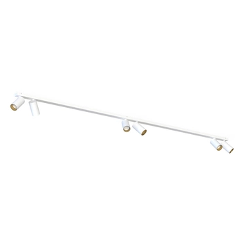 Lampa sufitowa do garderoby Mono 7777 ruchome tuby metalowe białe