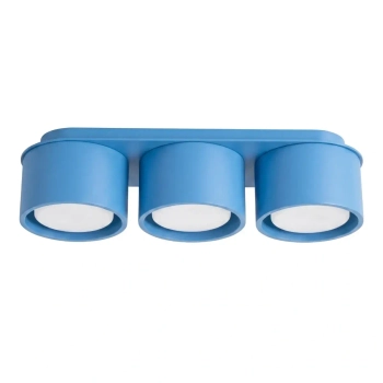 Potrójna lampa sufitowa MODO błękitna SL.2488 3xGx53 dekoracyjna