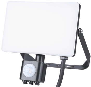 Naświetlacz zewnętrzny EKN9019 LED 30W 5000K regulowany czarny