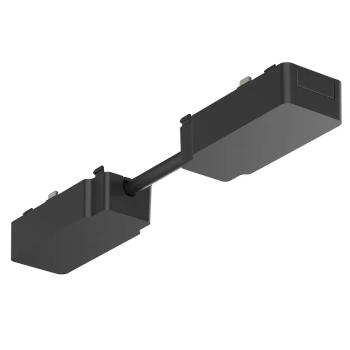 Podwójny szynowy łącznik magnetyczny Slim Magnetic ML2223 czarny