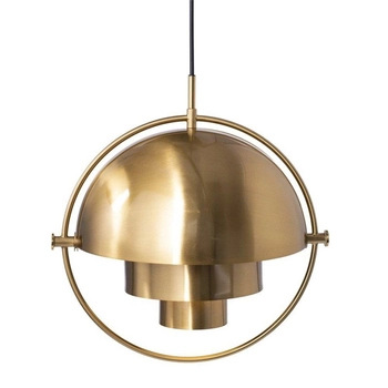 Wisząca lampa koło art deco Mobile ST-8881 Step designerska mosiądz