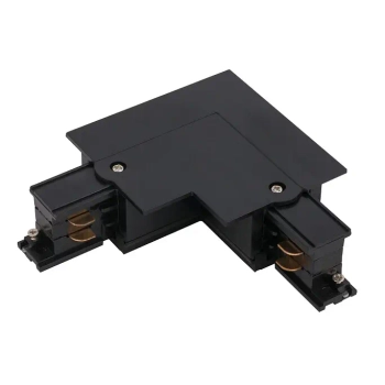 Złącze zasilania lewe typu L-L 8683 metalowe czarny