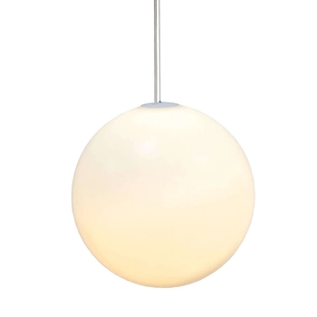 Bańkowa lampa wisząca Pianeta LUMPIA035XXHWNW IP54 na pilot biała