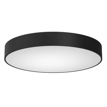 Sufitowa lampa Sengo 1296 Shilo okrąg metalowa do biura czarna