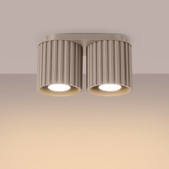 Lampa sufitowa AURA SL.1815 kaszmirowa podwójna 2xGU10