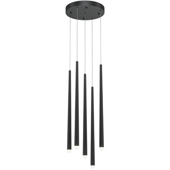 Wisząca lampa Cascade MOD132PL-L28BK2 Maytoni LED 30W 4000K sople czarna