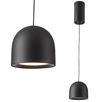 Wisząca lampa Petite XC5010-BM Step LED 12W 3000K nad wyspę czarna