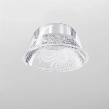 Jednoobwodowa soczewka szynowa LED Focus 20W LensD50-24 przezroczysta