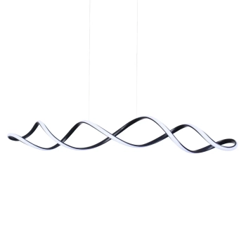 Wisząca lampa nad stół INFINITO 331069 LED 43W 4000K czarna