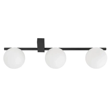 Lampa sufitowa Pik 10301 szklane klosze białe czarne