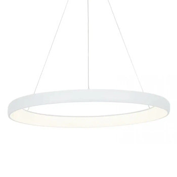 Pierścieniowa lampa wisząca 2061 LED 60W 3000K do salonu biały