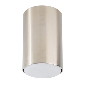 Lampa nasufitowa do sypialni Tubo 40847 Sigma tubka srebrna