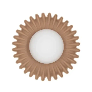 Okrągła lampa ścienna ALMENDA LE45272 ceramiczna karmelowa