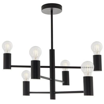 Lampa sufitowa Studio 76502 Endon sticks metalowe czarne