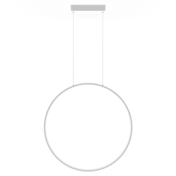 Ledowa lampa wisząca Mirror LP-999/1P L WH LED 50W 3000K IP44 biała