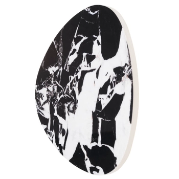 Lampa ścienna do jadalni MARBLES W0391 LED 6W 3000K biała czarna