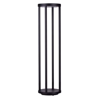 Szklana lampa podłogowa TAZORIA LE75171 LED 9W 3000K IP65 antracyt