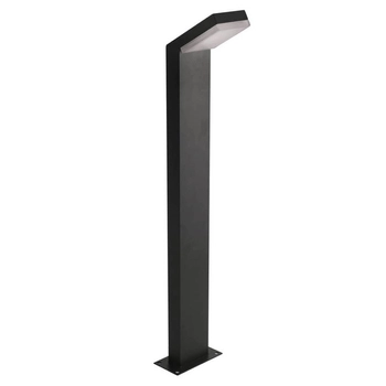 Zewnętrzna lampa słupek Mira OFL-7014-4K Italux LED 12W 4000K IP54 czarny