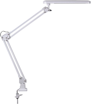 Stojąca LAMPA stołowa RAUL 4420 Rabalux biurkowa LAMPKA industrialna LED 5,6W 4500K srebrna