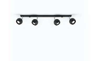 Spot LAMPA sufitowa SL.0447 reflektorowa OPRAWA listwa spot balls czarne