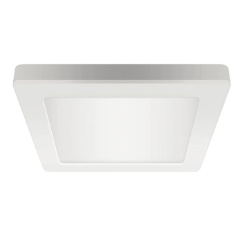 Ledowy plafon nowoczesny Olga LED 18W CCT do sypialni biały