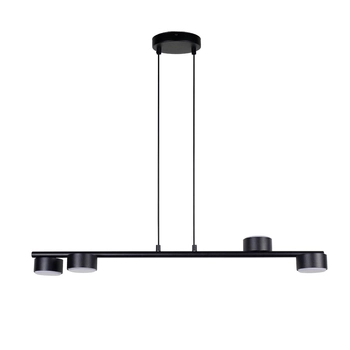 Wisząca lampa na belce Punto 40821 Sigma metalowa czarna