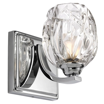 Ścienna lampa do łazienki Kalli FE-KALLI1-BATH kryształowa IP44 chrom