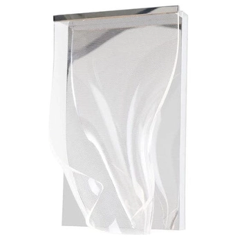 Salonowy kinkiet designerski SILK W0256 Maxlight LED 2,4W 3000K stal chrom