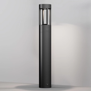 Stojący słupek tarasowy Vint O458FL-L9GF3K Maytoni IP65 podłużny grafitowy