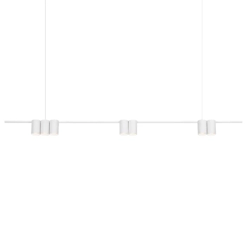 Wisząca lampa nad stół GENESIS ML0371 tubki do salonu białe