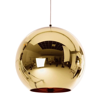 Lampa zwisowa kula Glow ST-9021-L gold Step nad stół mirror złota