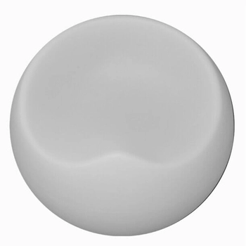 Stojąca ledowa lampa pufa Apple ES-SF025 LED 5W RGBW IP65 siedzisko biała