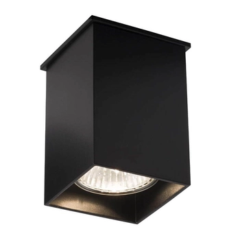 LAMPA sufitowa TODA 1101 Shilo natynkowa OPRAWA reflektorowa plafon do łazienki czarny