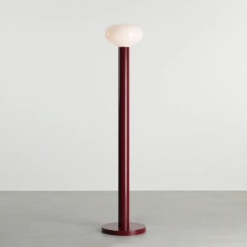 Lampa kulista stojąca Flo Floor Ruby 7000A27_M czerwona