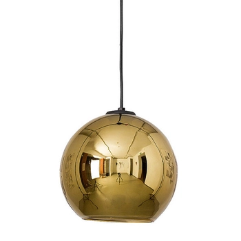 Złota lampa wisząca Polaris 9057 skandynawska nad stół do jadalni