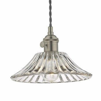 Lampa wisząca do pokoju Hadano HAD0161-04 Dar Lighting antyczny chrom