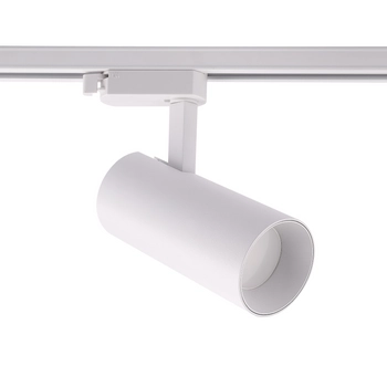 LAMPA sufitowa ICE LP-732/1R 3W WH Light Prestige metalowa OPRAWA do systemu szynowego 1-fazowego reflektorek tuba biała