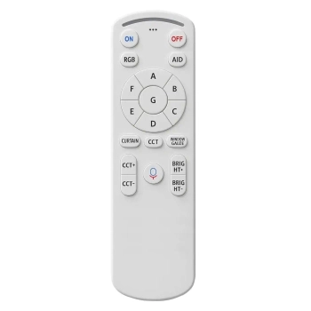 Pilot do sterowania zestawami szyn Magnetic Track ML2192 bluetooth biały