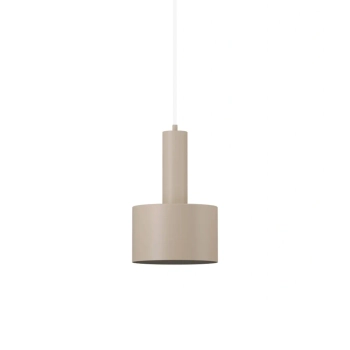 Wisząca lampa kaszmirowa VITRUM metalowa walec 1xE27 nad stół 41552