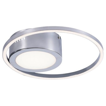 LAMPA sufitowa SIRIUS 5289 Rabalux metalowy plafon okrągły LED 20W 4000K ring chrom
