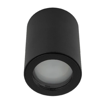 Łazienkowa lampa sufitowa Ligno 10933 tubka okrągła IP44 czarny