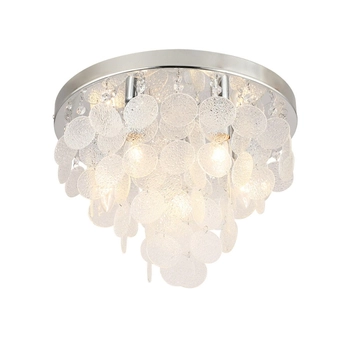Dekoracyjny plafon Pardo 18365L srebrna lampa sufitowa do sypialni