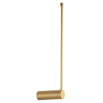 Naścienna ledowa lampa 20115 LED 12W 3000K podłużna stick złoty