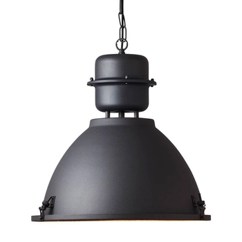 Lampa wisząca kopuła Kiki HK19243S76 Brilliant na łańcuchu czarny